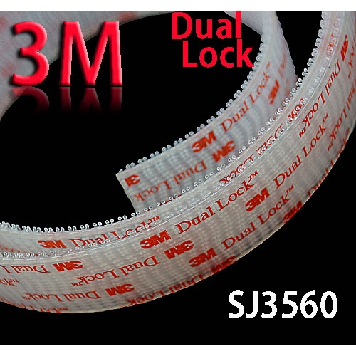 3M듀얼락 테이프 3M DUAL LOCK 3MSJ3560 25mm x 1M 투명 250방