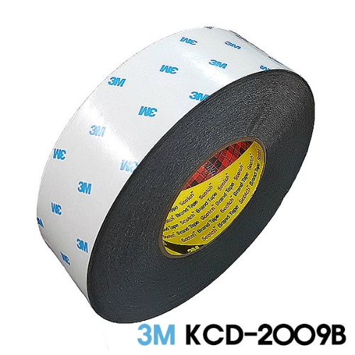 3MKCD2009B 흑색양면테이프 0.2mmx 50M